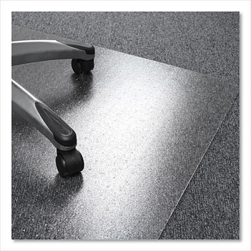 Cleartex Ultimat Polycarbonate Chair Mat for Low/Medium Pile Carpet, 48 x 79, Clear