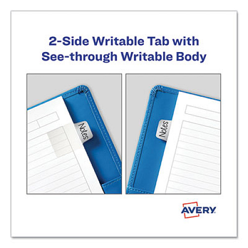 Avery Ultra Tabs Repositionable Tabs, Mini Tabs: 1" x 1.5", 1/5-Cut, Assorted Metallic Colors, 1" Wide, 40/Pack 40 Tab(s) - 1.50" Tab Height x 1" Tab Width - Clear Film, Gold Paper, Rose Gold, Copper Tab(s) - 40 / Pack (74785)