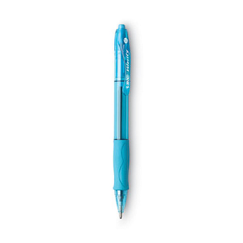 BIC Velocity Atlantis Bold Retractable Ballpoint Pen, 1.6mm, Assorted Ink & Barrel, 8/Pack (VLGBAP81AST)