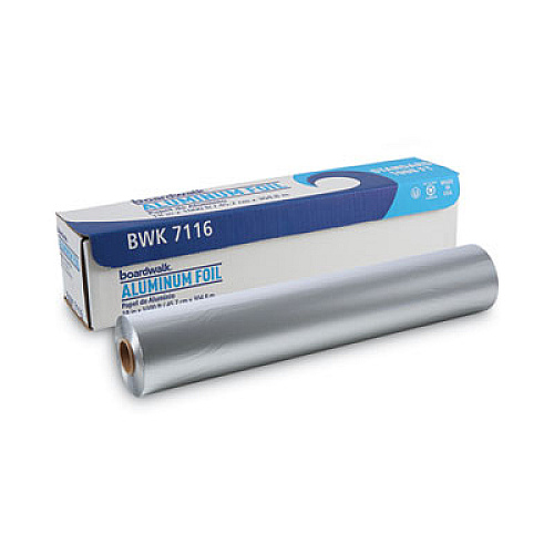 Boardwalk&reg; Extra Standard Aluminum Foil Roll, 18" x 1000 ft, 1 Roll (BWK7116)
