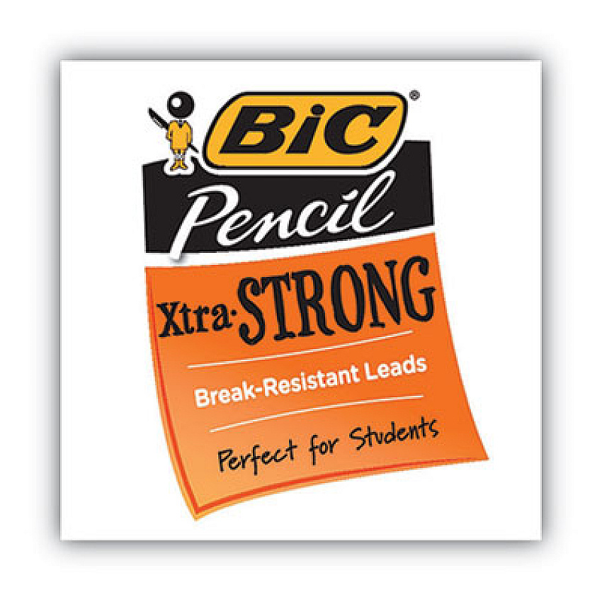 BIC Break Resistant Mechanical Pencils With Erasers, No. 2