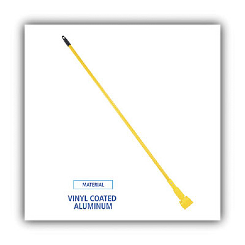 Boardwalk&reg; 610 Plastic Jaws 60" Mop Handle, Yellow, 1 Each (BWK610)