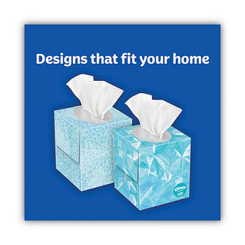 Kleenex Cool Touch Facial Tissue, 2-Ply, White, 45 Sheets/Box (50140BX)