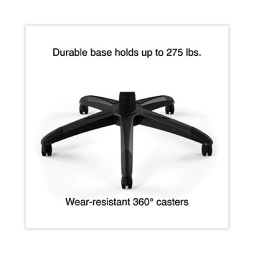 Emerge Vortex Bonded Leather Gaming Chair, Supports Up to 301 lbs, 17.9" to 21.6" Seat Height