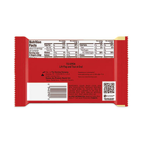 Kit Kat King Size Wafer Bar, 3 oz Bar, 24 Bars/Carton (20901310)