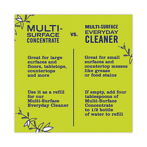 Mrs. Meyer's Multi Purpose Cleaner, Lemon Scent, 16 oz Spray Bottle (323569EA)
