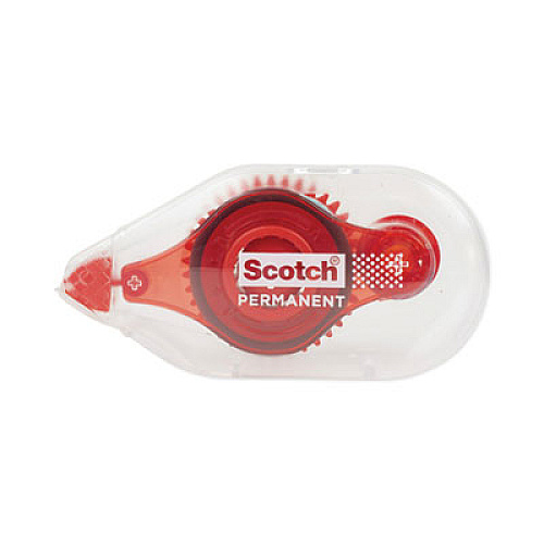 Scotch Tape Runner, 0.31" x 49 ft, Dries Clear, 4/Pack Clear - 4 / Pack (6055BNS)