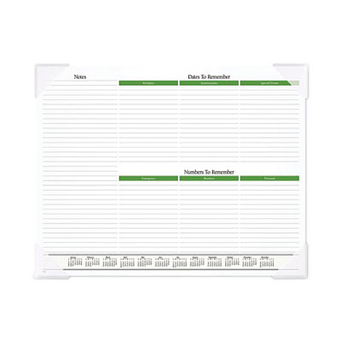 At-A-Glance Panoramic Floral Desk Pad (89805)