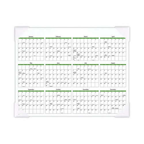 At-A-Glance Panoramic Floral Desk Pad (89805)