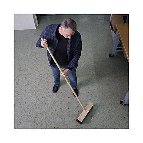 Boardwalk&reg; 125 Tapered End Broom Handle, Wood, 1 Each (BWK125)