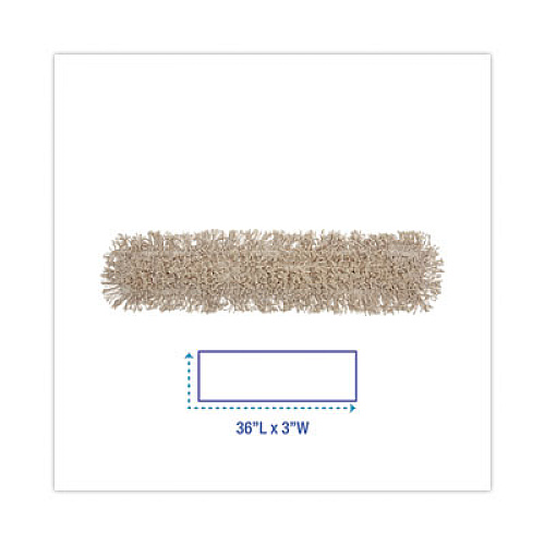 Boardwalk&reg; 36" Industrial Dust Mop Head, 36 x 3, 1 Each (BWK1036)