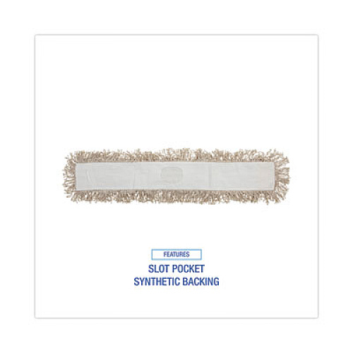 Boardwalk&reg; 36" Industrial Dust Mop Head, 36 x 3, 1 Each (BWK1036)