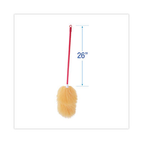 Boardwalk&reg; Lambswool Duster w/26" Plastic Handle, Assorted Colors (BWKL26)