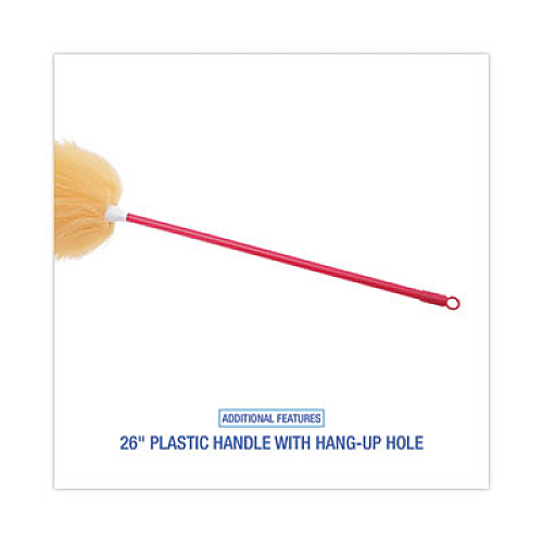 Boardwalk&reg; Lambswool Duster w/26" Plastic Handle, Assorted Colors (BWKL26)