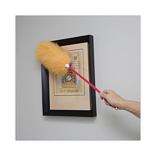Boardwalk&reg; Lambswool Duster w/26" Plastic Handle, Assorted Colors (BWKL26)