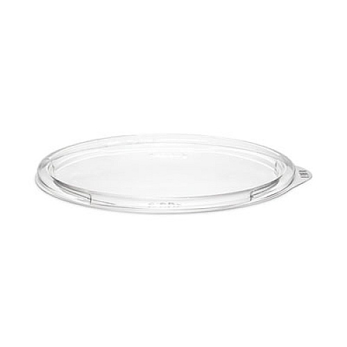 PresentaBowls Clear Flat Lids, 5.4" Diameter x 0.3"h, Plastic, 504/Carton
