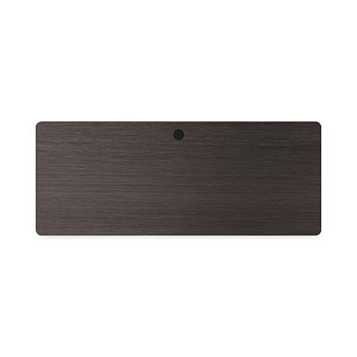 Modern Teacher Series Left Pedestal Desk, 60" X 24" X 28.75", Weathered Charcoal/silver