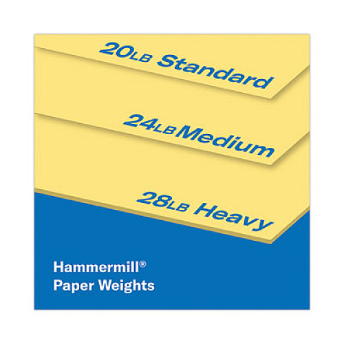 Hammermill Colors Print Paper, 20lb, 8.5 x 11, Buff, 500/Ream (103325)
