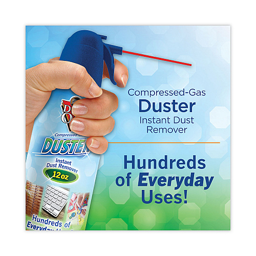 Dust-Off Disposable Compressed Air Duster, 12 oz Can (DPSXL12) - 2 Pack