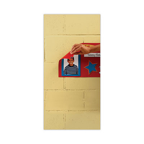 Scotch Precut Removable Mounting Tabs, Removable, Holds Up to 0.25 lb, 6 Tabs, Double-Sided, 0.5 x 0.75, Black, 480/Pack 0.45" Length x 0.45" Width - Synthetic - 125 mil - Open-cell Foam Backing - For Mounting Artwork, Sign, Multi Surface, Mount Pi (7225)