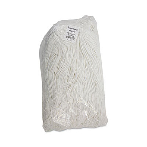 Boardwalk&reg; Cut-End Wet Mop Head, Rayon, No. 32, White (BWK2032R)