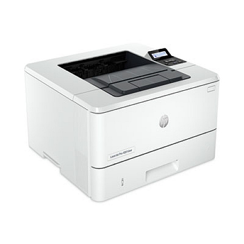 HP LaserJet Pro 4001dwe Wireless Laser Printer 42 ppm Mono - 4800 x 600 dpi Print - Automatic Duplex Print - 350 Sheets Input - Ethernet - Wireless LAN - Apple AirPrint, HP Smart App, Mopria, Wi-Fi Direct - 80000 Pages Duty Cycle - Plain Paper Pr (2Z601E)