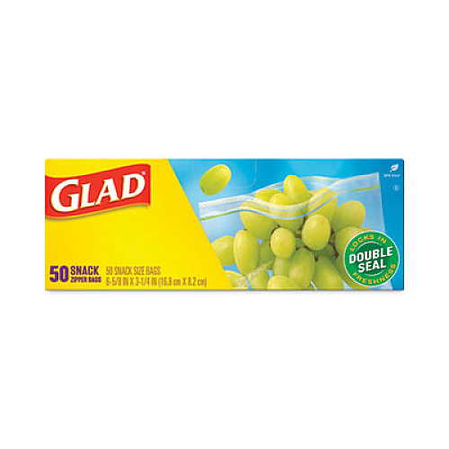 Food Storage Bags, 0.4 qt, 3.25 x 9.31, Clear, 50 Bags/Box, 12 Boxes/Carton
