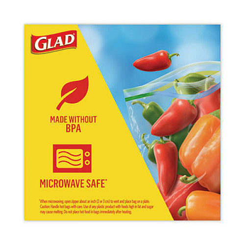Food Storage Bags, 0.4 qt, 3.25 x 9.31, Clear, 50 Bags/Box, 12 Boxes/Carton