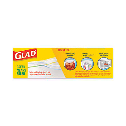 Food Storage Bags, 0.4 qt, 3.25 x 9.31, Clear, 50 Bags/Box, 12 Boxes/Carton