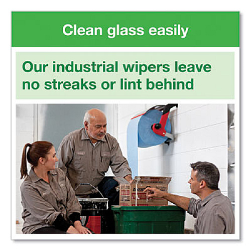 Tork&reg; Industrial Centerfeed Paper Wipers, 2 Rolls (13244101)