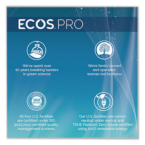 ECOS PRO Dishmate Manual Dish Liquid, 128 oz Bottle (PL972104)