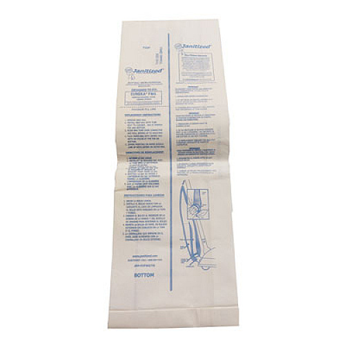 Vacuum Filter Bags Designed to Fit Eureka F and G, 100/Carton