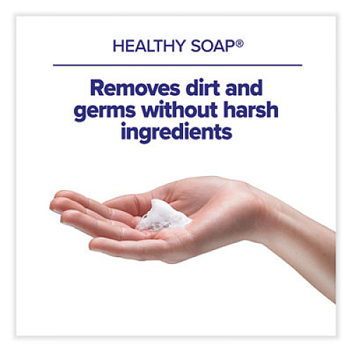 CLEAN RELEASE Technology HEALTHY SOAP Naturally Clean Foam, For ES6 Dispensers,  Fragrance-Free, 1,200 mL, 2/Carton