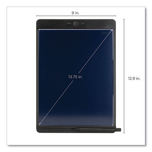 Boogie Board Blackboard Original Reusable Writing Tablet, 8.5" x 11" LCD Screen, 10.5" x 1" x 13.8", Black (01100012)