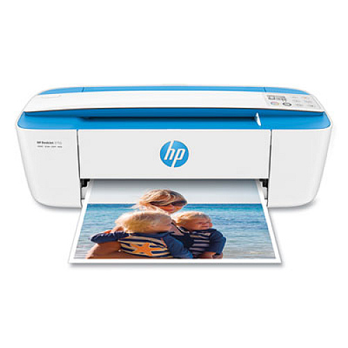 HP DeskJet 3755 All-in-One Printer, Copy/Print/Scan, Blue (J9V90A)