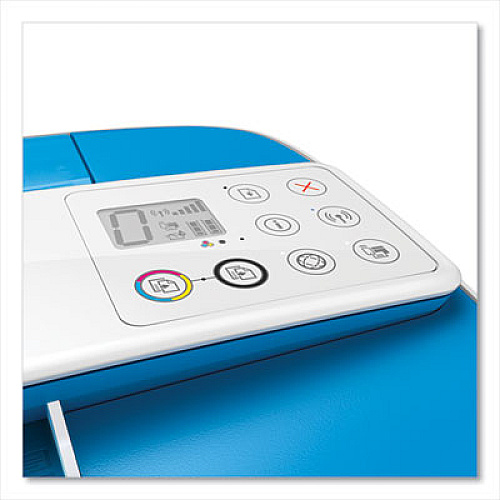 HP DeskJet 3755 All-in-One Printer, Copy/Print/Scan, Blue (J9V90A)