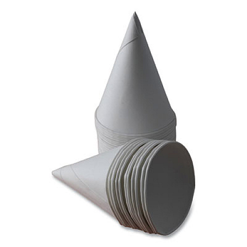 Eco Touch Cone Cups, 4.5 oz, Sugarcane, White, 5,000/Carton (CC45)