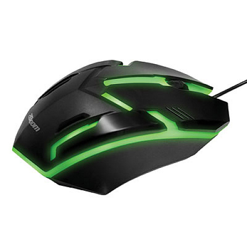 2Boom Ratchet Gaming Mouse, USB, Left/Right Hand Use, Black (GMS150K)