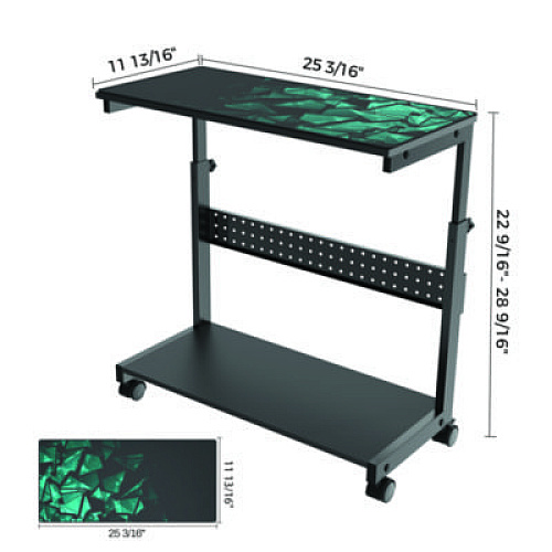 Eureka CPU Holder, Supports 88.2 lbs, 25.19 x 11.81 x 22.56 to 28.56, Black (ARCHB)