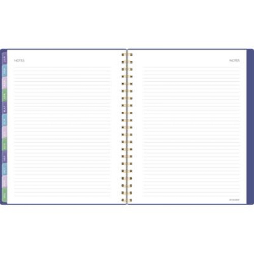 AT-A-GLANCE Badge Geo Weekly/Monthly Planner, 11 x 9.25, Purple/Gold Cover, 13-Month (Jan to Jan): 2025 to 2026 (1722G905)