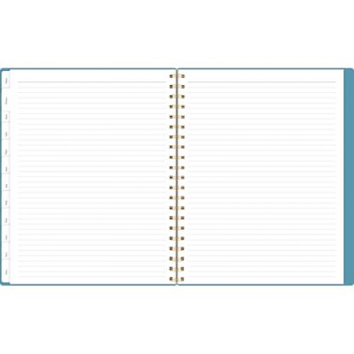 Cambridge Workstyle Weekly/Monthly Planner, Geometric Artwork, 11 x 9.38, Blue/Gold Cover, 12-Month (Jan to Dec): 2026 (160690512)