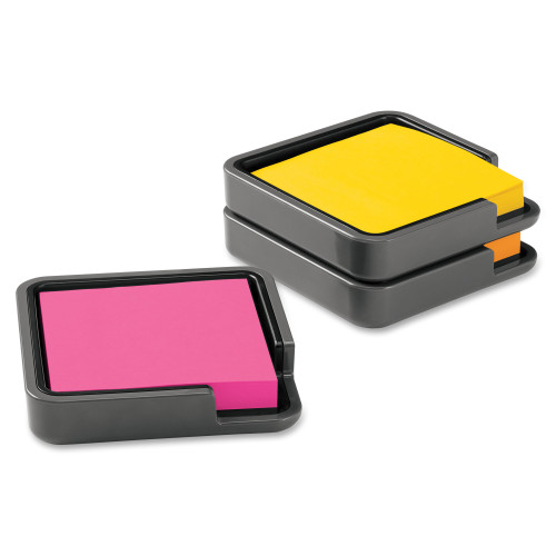 3M Postit Note Holder, 3" x 3", Gray (ED654G)