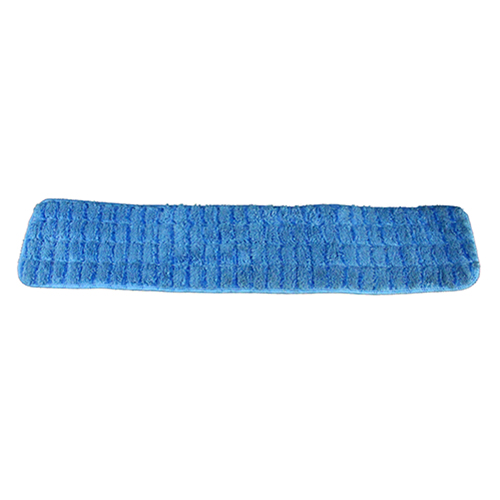Microfiber Scrubbing Wet Mop 24" Blue - Bag Of 12 (LWBS24)