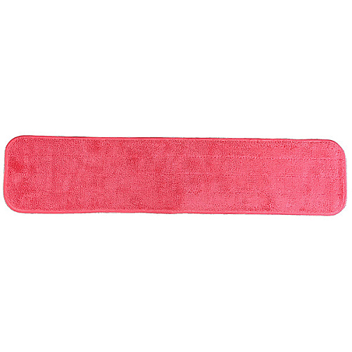 Microfiber Flat Wet Mop - 24", Red, Case Of 120 (M830024R-CS)