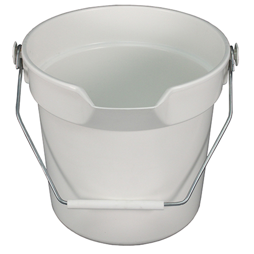 Bucket 10 Qt Deluxe White, Case Of 12 (5510W)
