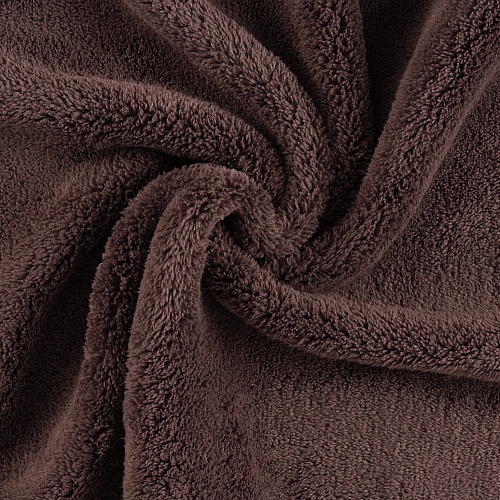 Coral Fleece Salon Towel 16x27 Brown - Case Of 60 (M915117BR-CS)