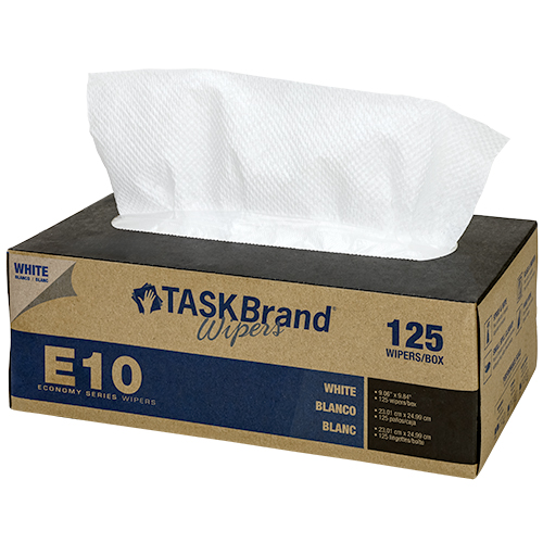 E10 Tad White 1 Ply 9.06x9.84 If 18/125, Case Of 2250 (N-E010IDW)