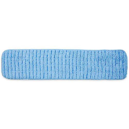 Scrubbing Wet Flat Mop - 24", Blue, Pack Of 12 (M800024B)