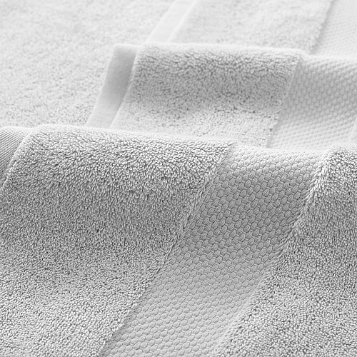 Aston & Arden Egyptian Cotton Washcloth 13x13 Light Grey - Pack Of 6 (WC-EGYP1313-1.75-LGY)