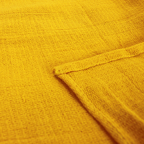 Huck Cotton Cleaning Towels 16x26 Yellow - Pack Of 12 (ABSBNT-YELW)